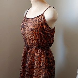 Forever 21 leopard print dress
